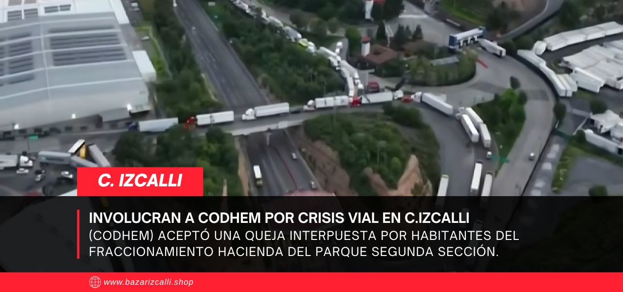 CODHEM admite queja por vialidades colapsadas en Cuautitlán Izcalli